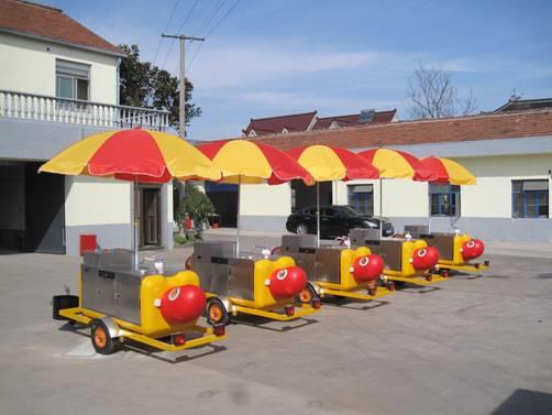 Commercial Hot Dog Cart