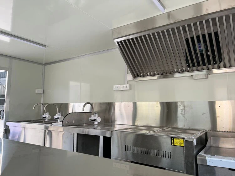 fully equipped mobile kitchen trailer for sale in guam